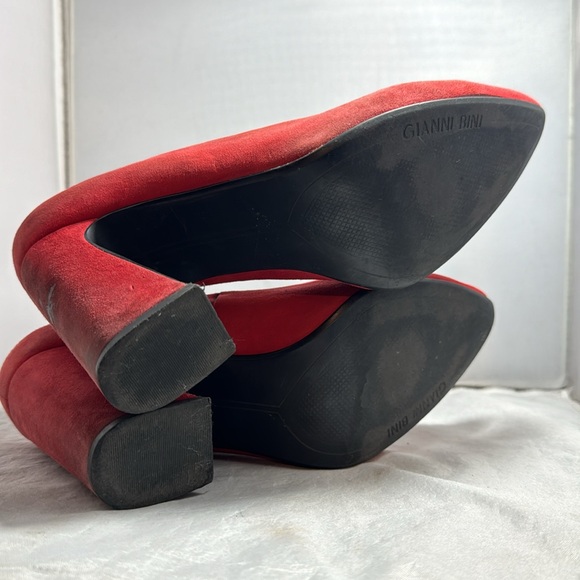 Gianni Bini Jelisa Lorenz Re block heeled pumps size 9 - Picture 6 of 9